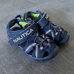 Nautica water Sandles. Navy. Size 7 toddler